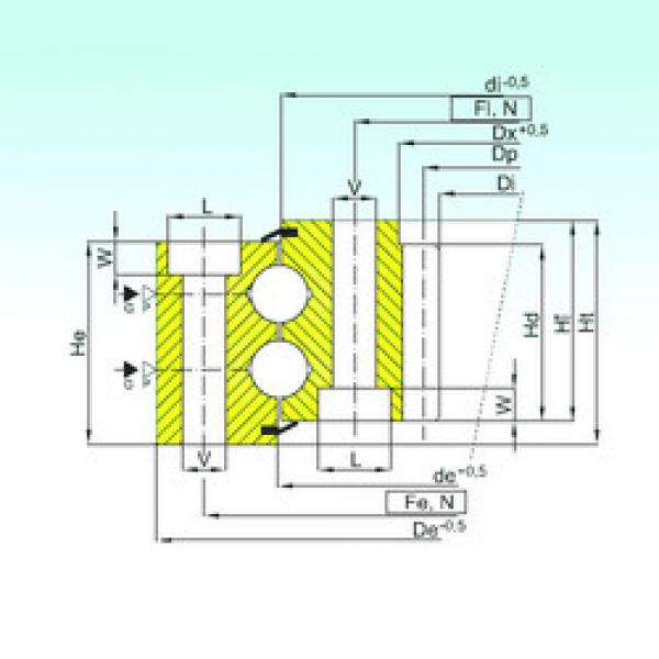 thrust ball bearing applications ZB2.22.1088.400-1SPPN ISB #1 image