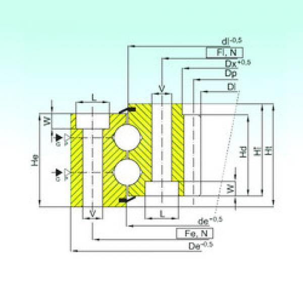 thrust ball bearing applications ZB2.35.1935.400-1SPPN ISB #1 image