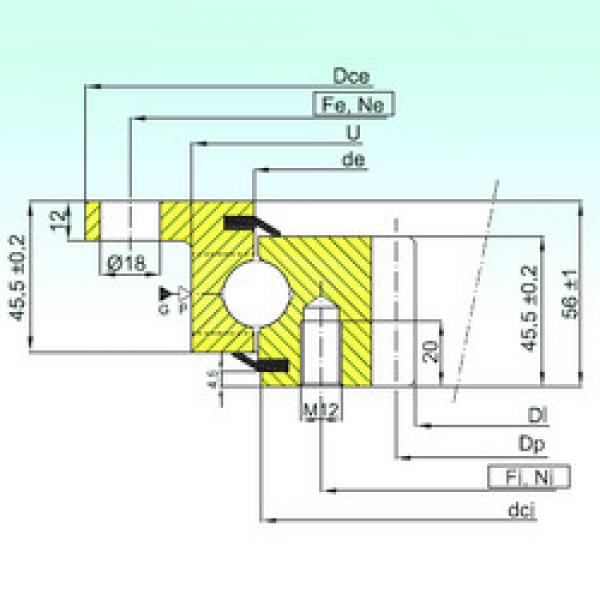 thrust ball bearing applications ZBL.20.0414.201-2SPTN ISB #1 image