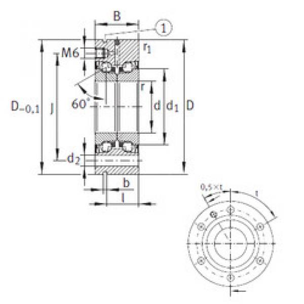 thrust ball bearing applications ZKLF1560-2RS-PE INA #1 image