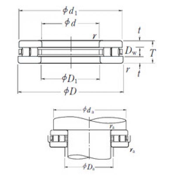 thrust ball images bearings 140TMP12 NSK #1 image