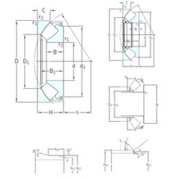 thrust ball images bearings 292/1180EF SKF #1 image