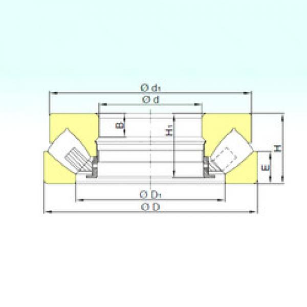 thrust ball images bearings 292/500 M ISB #1 image