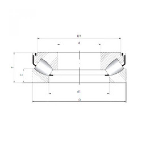 thrust ball images bearings 292/530 M ISO #1 image