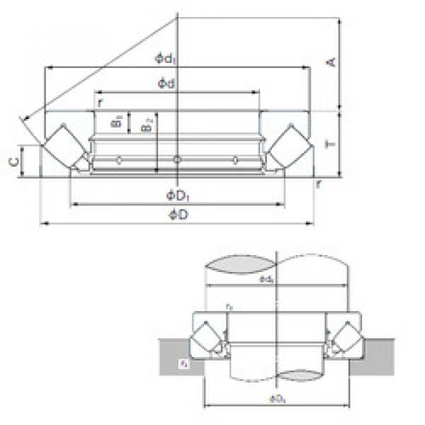 thrust ball images bearings 292/530E NACHI #1 image