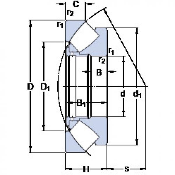 thrust ball images bearings 292/630 EM SKF #1 image