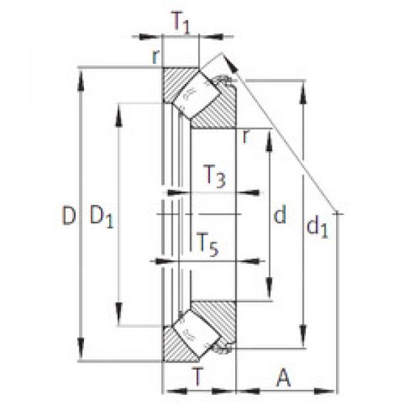 thrust ball images bearings 29328-E1 INA #1 image