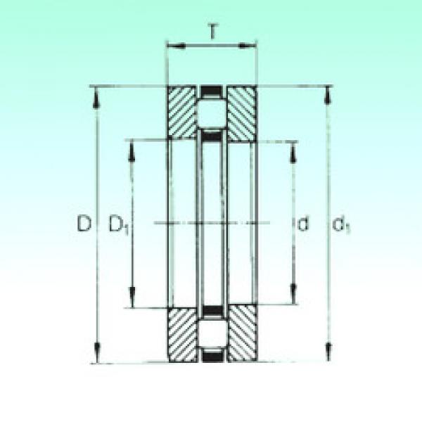 thrust ball images bearings 81103TN NBS #1 image