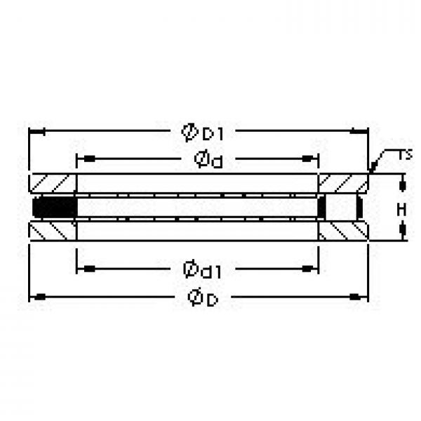 thrust ball images bearings 81109 M AST #1 image