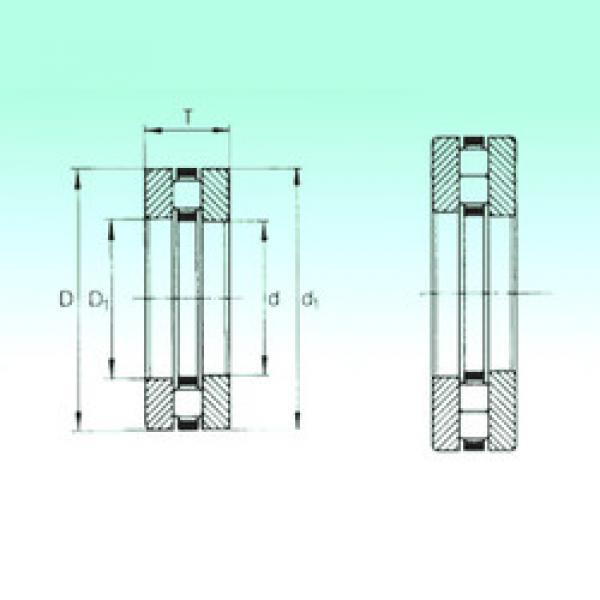 thrust ball images bearings 89306TN NBS #1 image