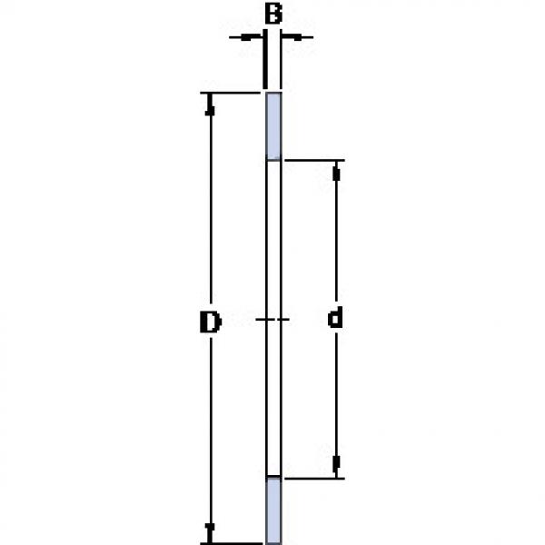 thrust ball images bearings AS 100135 SKF #1 image