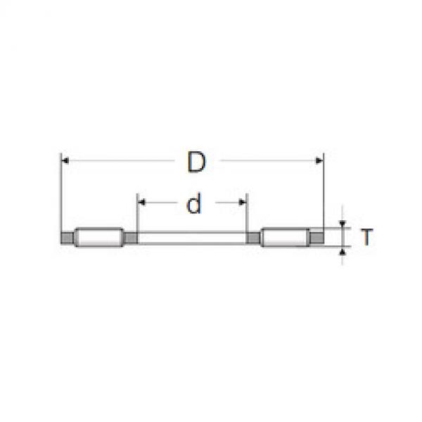 thrust ball images bearings AXK1528 MPZ #1 image