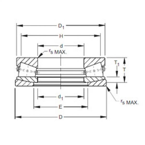 thrust ball images bearings B-8824-C Timken #1 image