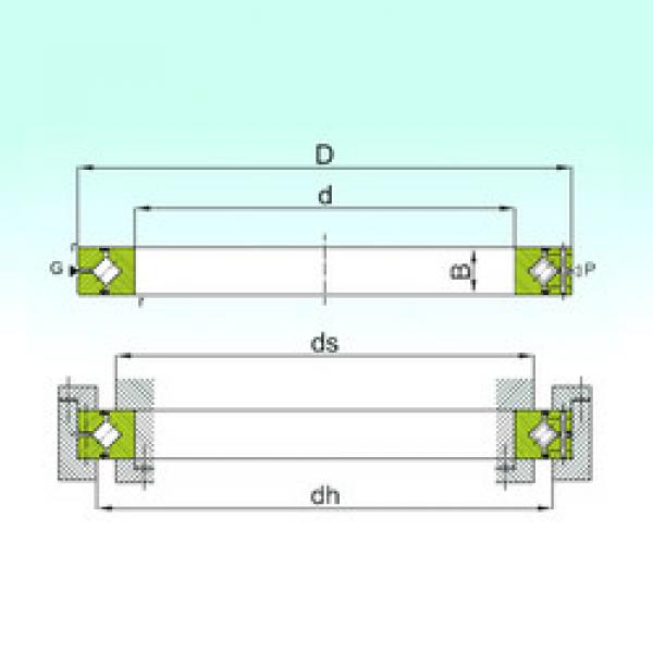 thrust ball images bearings CRBH 11020 A ISB #1 image