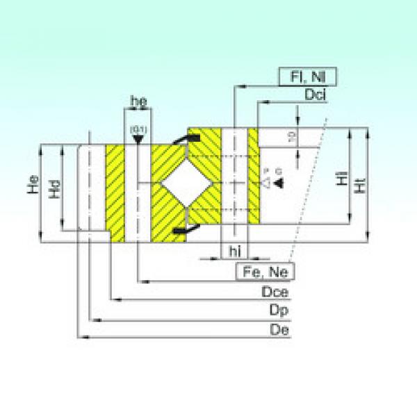 thrust ball images bearings ER1.25.0475.400-1SPPN ISB #1 image