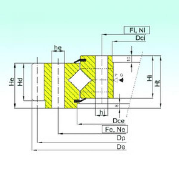 thrust ball images bearings ER1.30.0980.400-1SPPN ISB #1 image