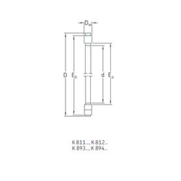 thrust ball images bearings K81102TN SKF #1 image