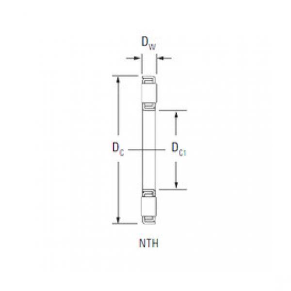 thrust ball images bearings NTH-2448 KOYO #1 image