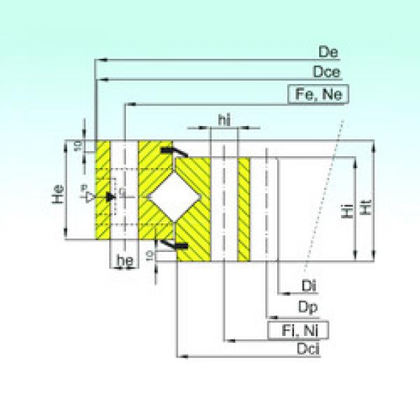 thrust ball images bearings ZR1.40.1385.400-1SPPN ISB #1 image