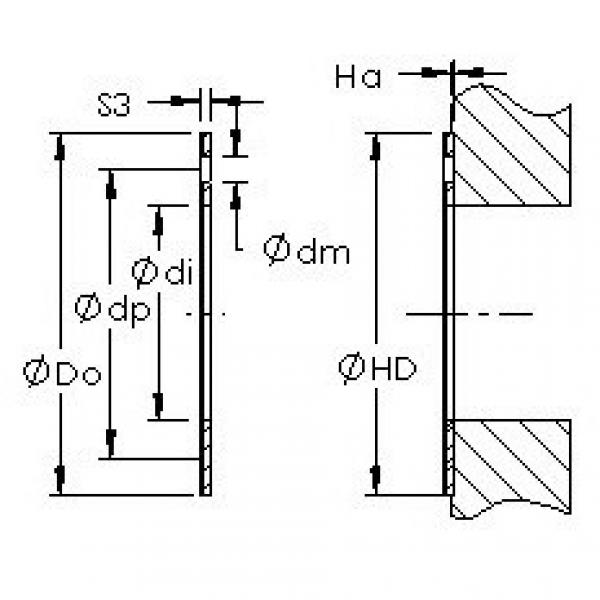 plain bushings bearings AST20  WC08IB AST #1 image