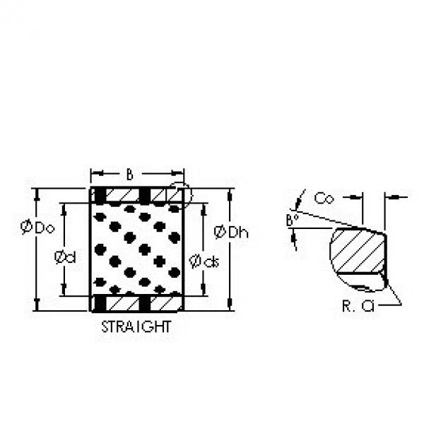 plain bushings bearings AST650 10012080 AST #1 image