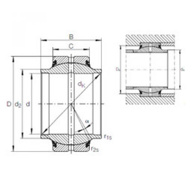 plain bushings bearings BLRB365214B-2RS SKF #1 image