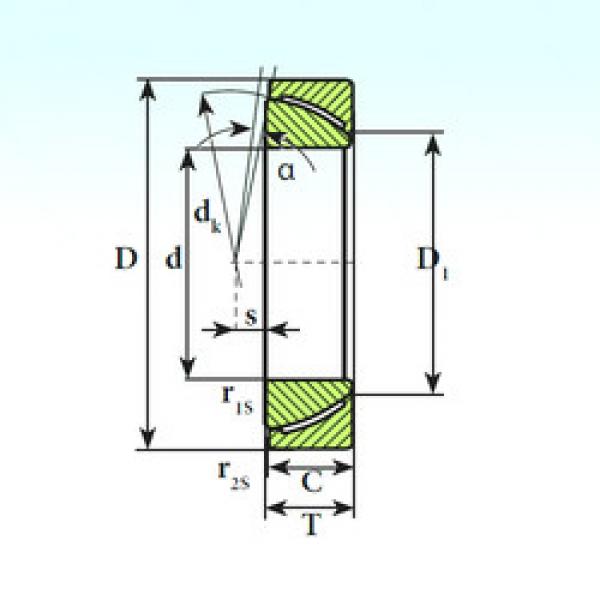 plain bushings bearings GAC 110 CP ISB #1 image