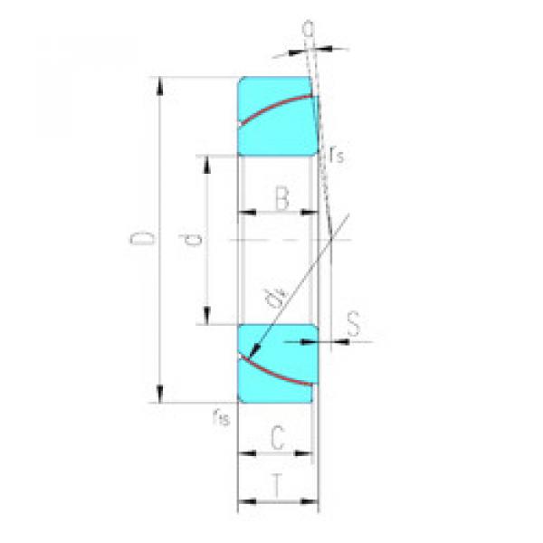 plain bushings bearings GAC110T LS #1 image