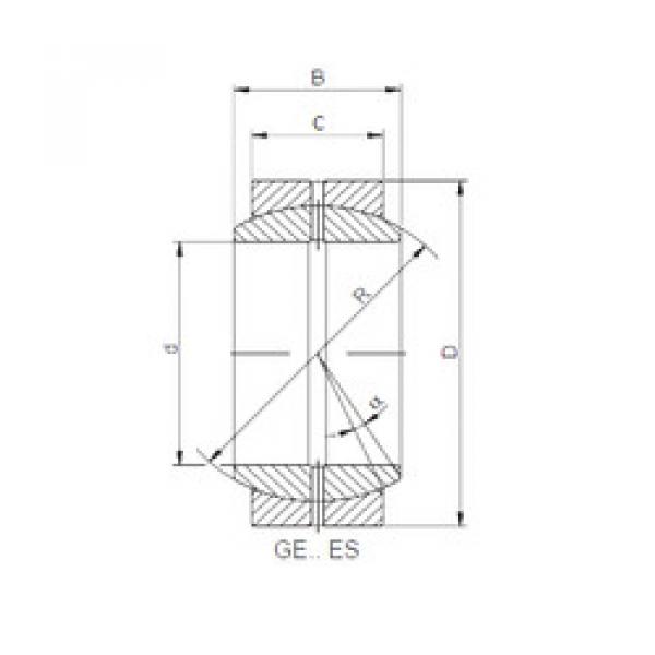 plain bushings bearings GE 010 XES ISO #1 image