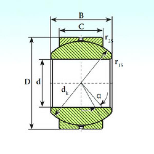 plain bushings bearings GE 10 SB ISB #1 image