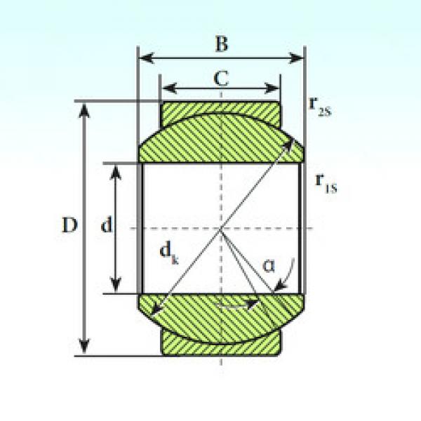 plain bushings bearings GE 30 SP ISB #1 image