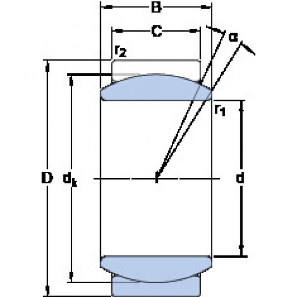 plain bushings bearings GE 10 E SKF #1 image