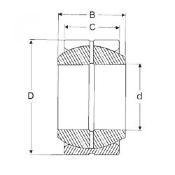 plain bushings bearings GE 100 ES SIGMA #1 image