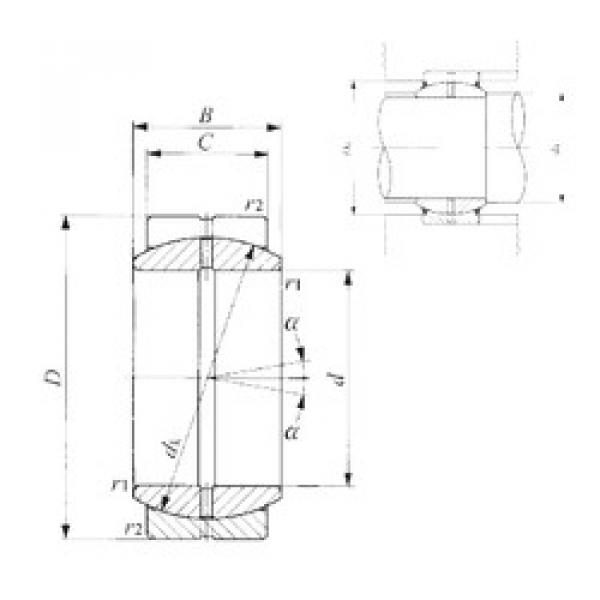 plain bushings bearings GE 100ES IKO #1 image