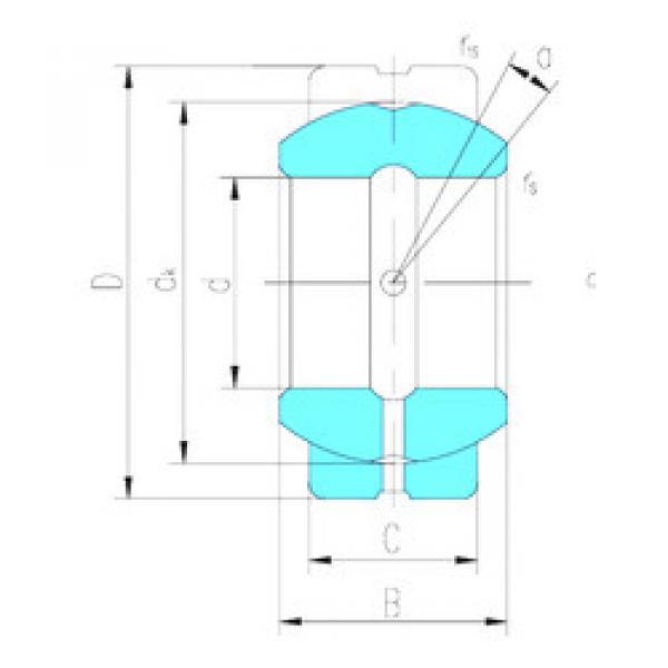 plain bushings bearings GE110ES LS #1 image