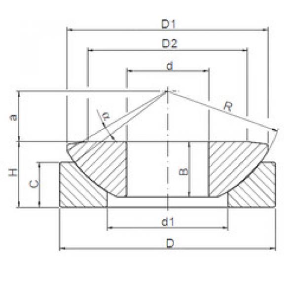 plain bushings bearings GE100AW ISO #1 image