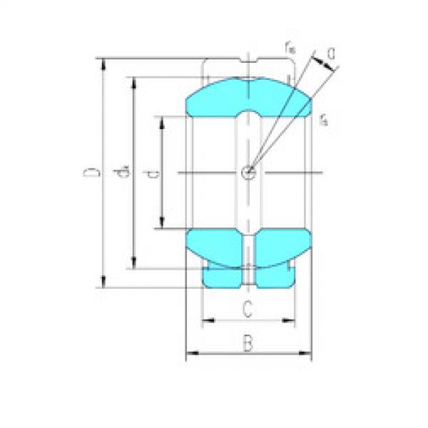 plain bushings bearings GE15ES-2RS LS #1 image