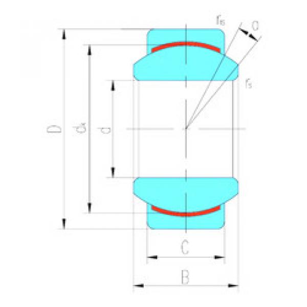 plain bushings bearings GE35C LS #1 image