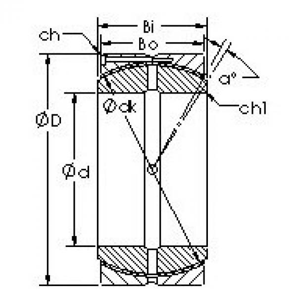 plain bushings bearings GEC320HCS AST #1 image