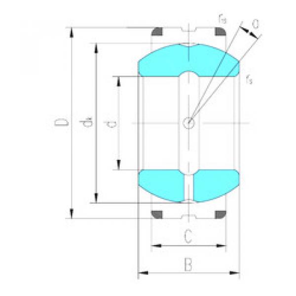 plain bushings bearings GEC340XS-2RS LS #1 image