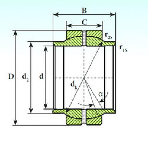 plain bushings bearings GEEW 100 ES ISB #1 image