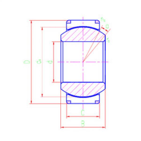 plain bushings bearings GEH100XT LS #1 image