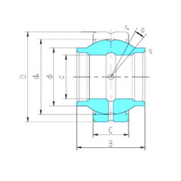 plain bushings bearings GEWZ127ES-2RS LS #1 image