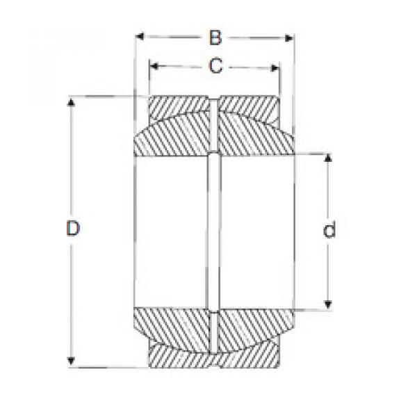 plain bushings bearings GEZH 108 ES SIGMA #1 image