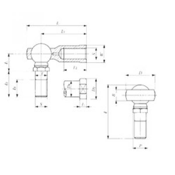 plain bearing lubrication LHS 14 IKO #5 image