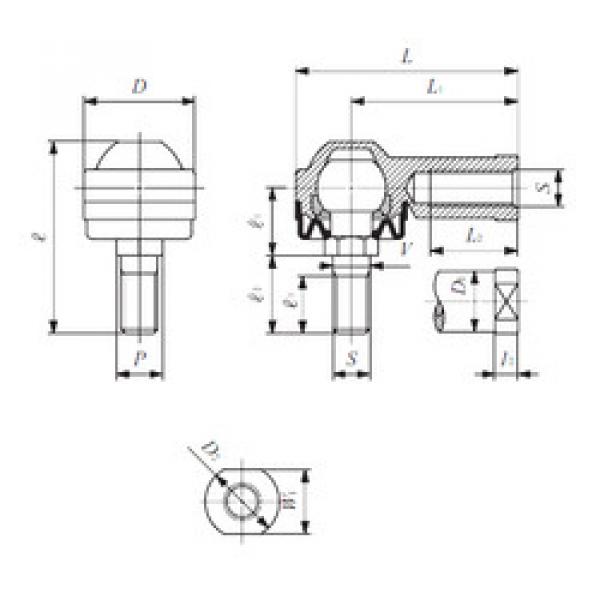 plain bearing lubrication LHSA 4 IKO #5 image