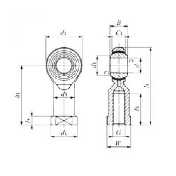 plain bearing lubrication PHS 14EC IKO #5 image