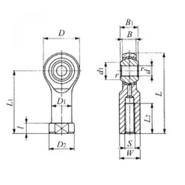 plain bearing lubrication PHSB 10 IKO #5 image