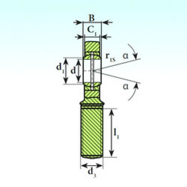 plain bearing lubrication SA 15 ES 2RS ISB #5 image