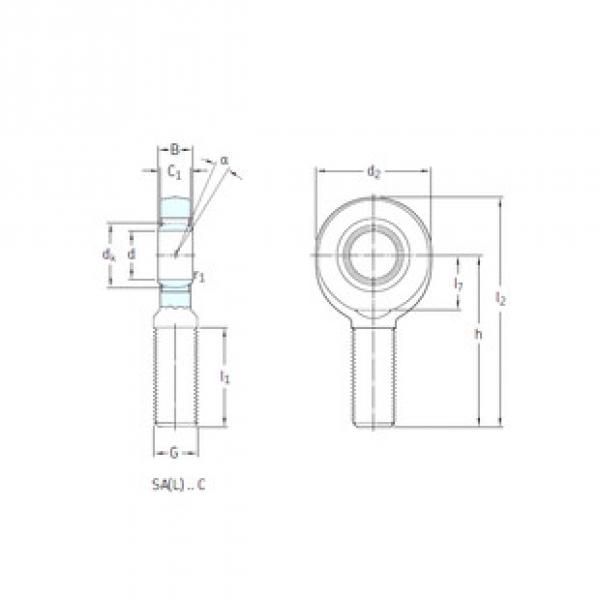 plain bearing lubrication SA10C SKF #5 image